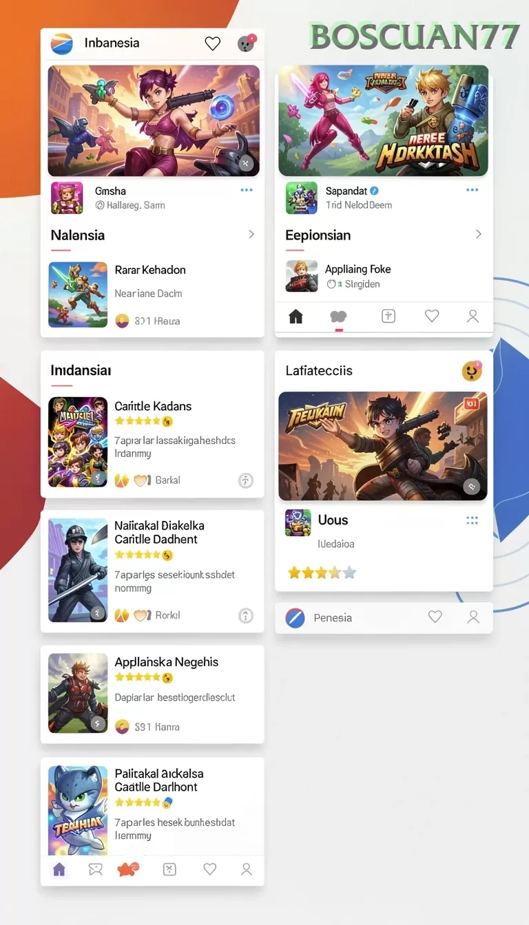 Cuplikan layar 71H — menu navigasi