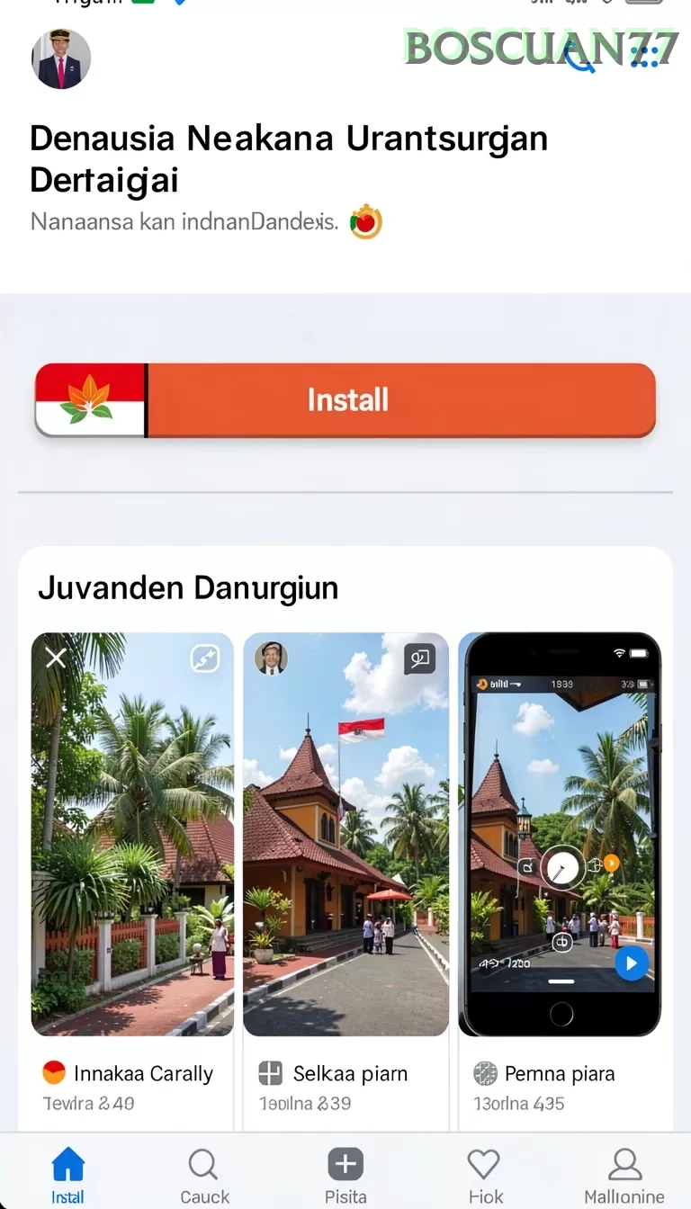 Cuplikan layar KATSU5 — aktivitas